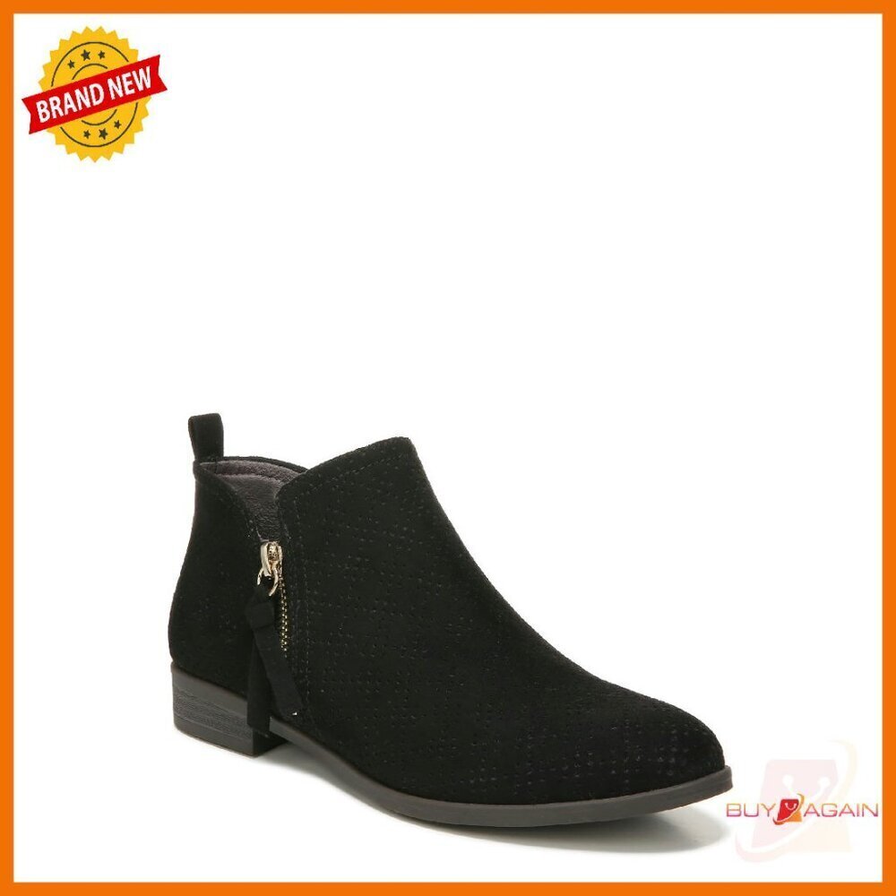 Women's Ankle Booties with Zipper, Recycled Materials, Size 6-12